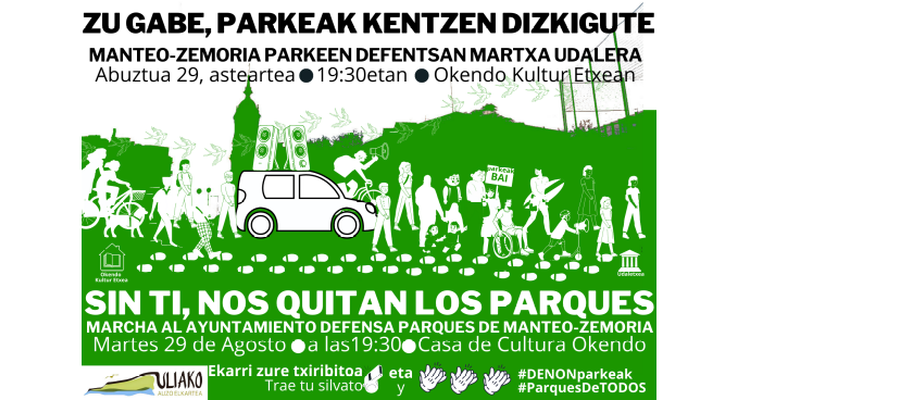 Martxa: MANTEO-ZEMORIA PARKEAK BAI (2023-08-29, 19:30)