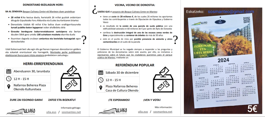 Herri-erreferenduma (2023-12-30) // Referéndum popular (Sabado, 30-12-2023)