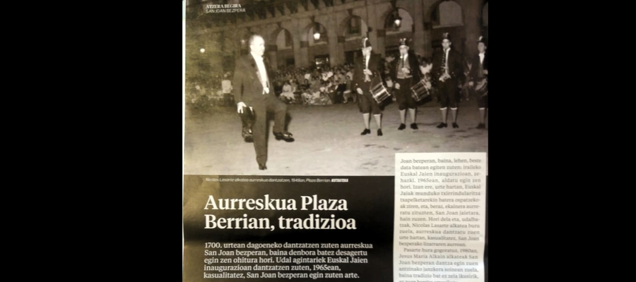 'Plaza Berria' izenaren erabilera hedatzen (2023)