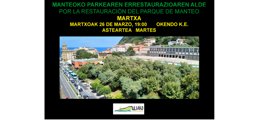 Atxikimenduak, asteartean martxa, etab. / Adhesiones, marcha el martes, etc.