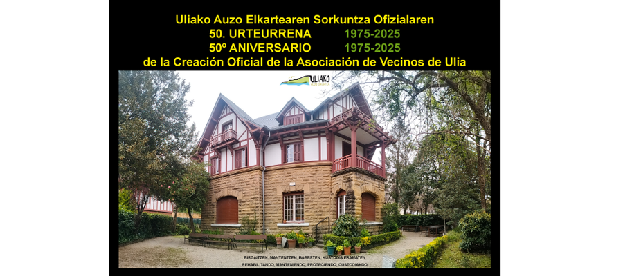 Gure 50. urteurrena / Nuestro 50º aniversario (1975-2025)