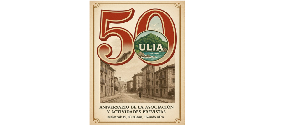 Urteurrena ospatzeko ekitaldiak / Actividades para el 50ºaniversario (2023-05-12, 10:30)