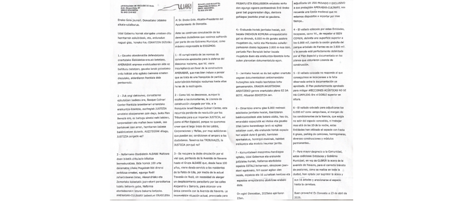 Eneko Goia alkateari