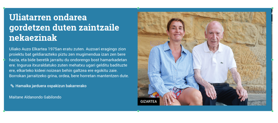 Uliako Auzo Elkartea: 50 urte mendia eta bere ingurua babesten (Irutxuloko Hitza, 2025-07-04)