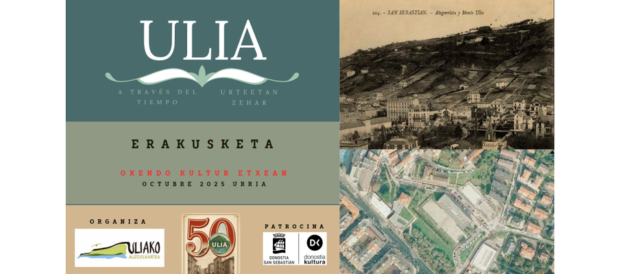 ULIA  erakusteta  urrian /  Exposición Ulia a través del tiempo (octubre 2025)