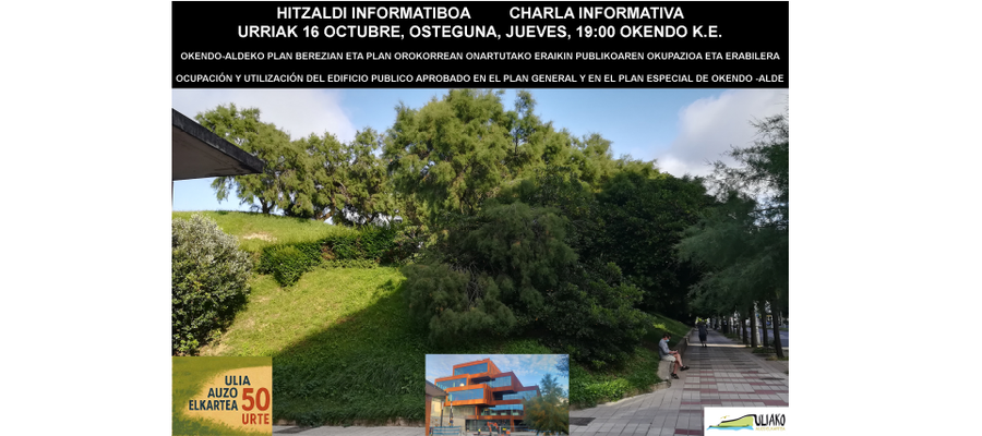 Hitzaldia / Charla (2025-10-16, 19:00)