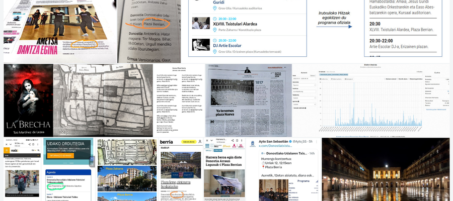 'Plaza Berria' izenaren erabilera  (2025)