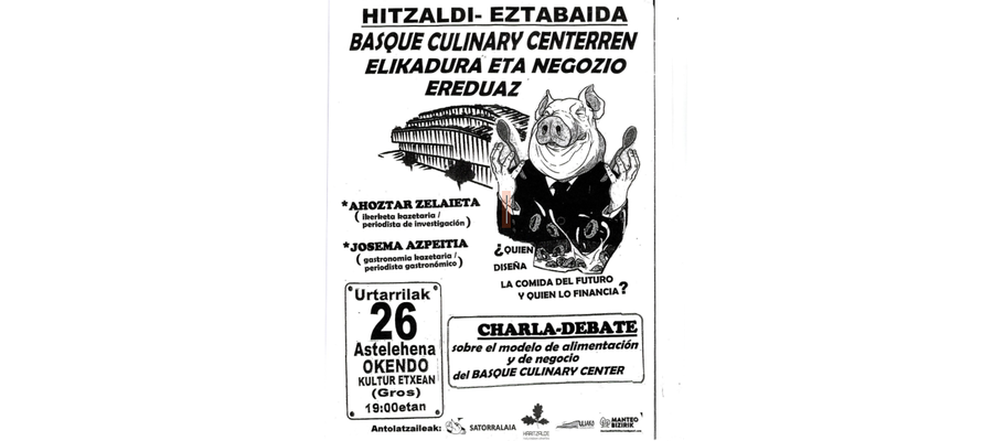 Culinary-ren elikadura eta negozio eredua (2026-01-26) /  Modelo de alimentación y de negocio del BCC