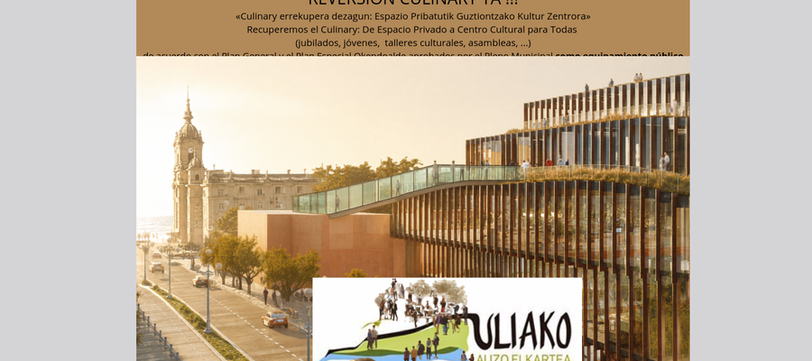 Bilera/Reunión: REVERSIÓN CULINARY YA !!!  (2026-06-08, 19:00)