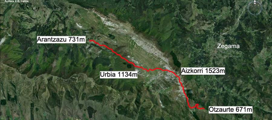 OTZAURTE-AIZKORRI-ARANTZAZU. 2014ko apirilak 26
