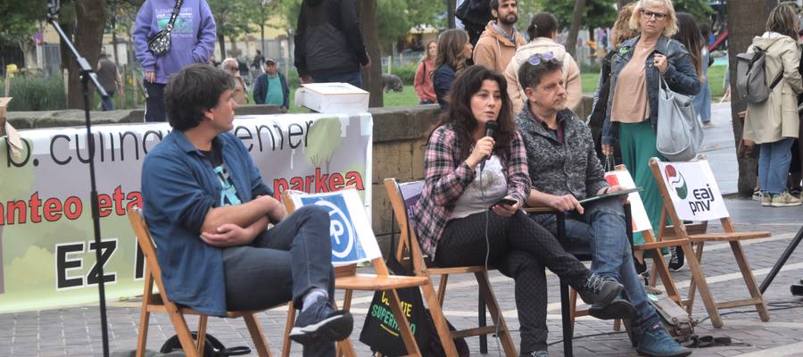 Sobre BCC-Manteo: en contra EHBildu, ELKARREKIN y Pacma, no asistieron PNV, PSE y PP