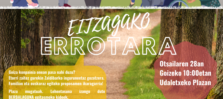 EITZAGAKO ERROTARA IRTEERA