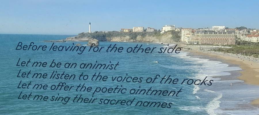 ERIC DICHARRY / BEFORE LEAVING FOR THE OTHER SIDE / BIARRITZ / BELLEVUE / 2023