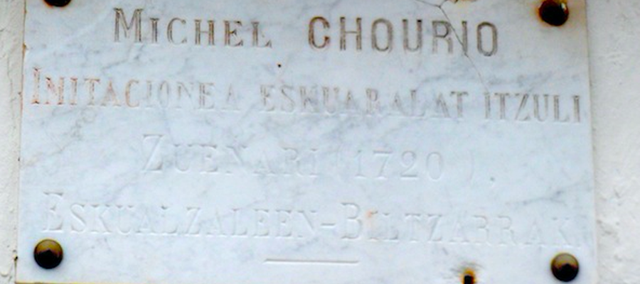 Mixel Xurio idazlearen sortetxea