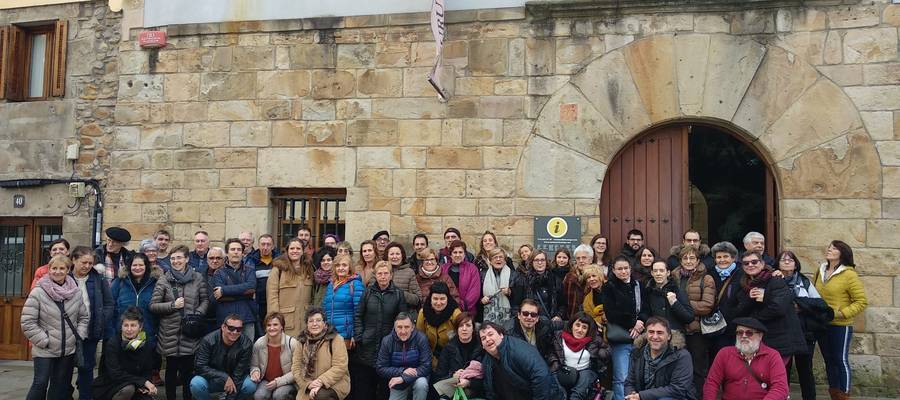 Larunbatean oso gustura ibili ginen Durangon!