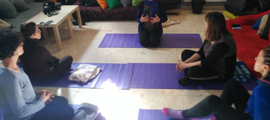 Ederki pasa dugu gaurko yoga saioan!