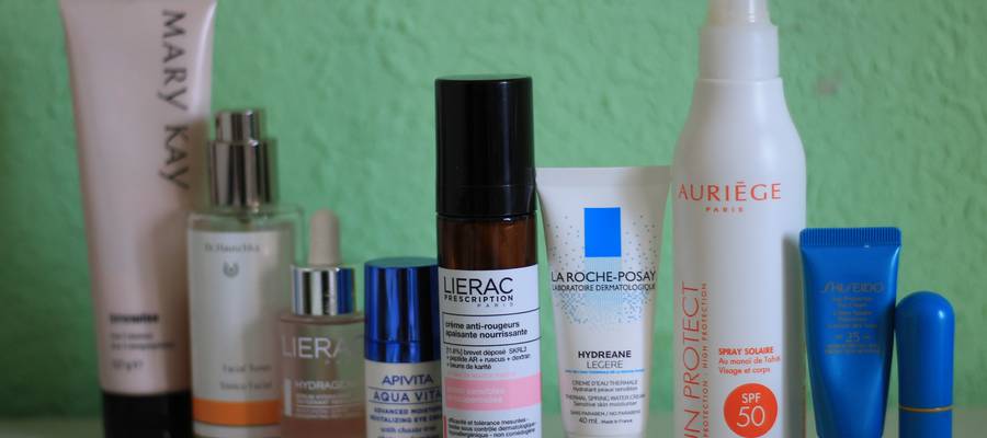 Nire goizeko errutinako produktuak