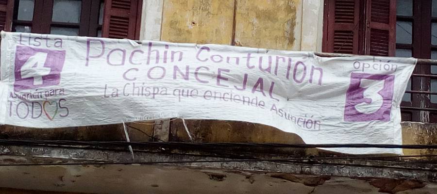 Pachín Centurión / la chispa que enciende Asunción