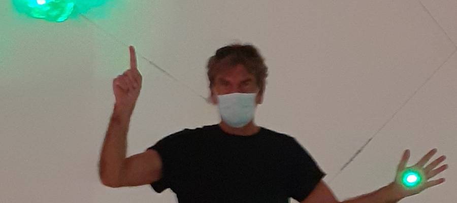 ERIC DICHARRY (Performance/The Light Of The Light/IVAM/Institut Valencien d'Art Moderne/4-11-2021)