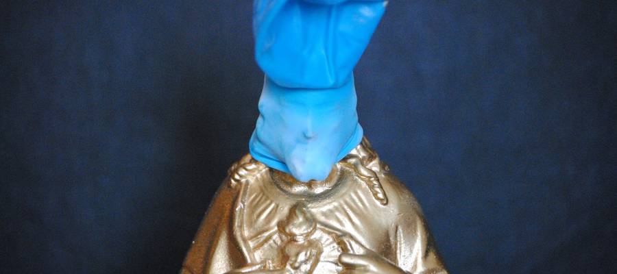 ERIC DICHARRY / JESUS BLUE / SCULPTURE / 2017