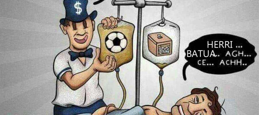 Lasaigarria aldatu behar...