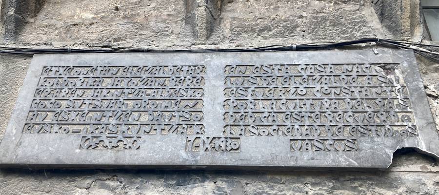 Luis Eleizalde euskalariaren sortetxea