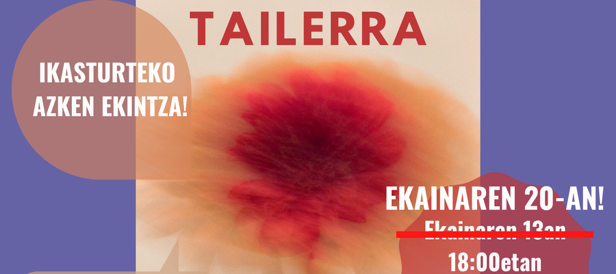 Sexologia tailerra eta ikasturtearen amaiera!