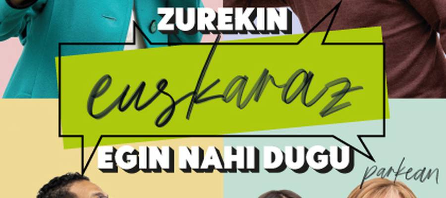 EUSKARAZ HITZ EGIN NAHI DUZU BAINA EZ DAUKAZU NOREKIN EGIN? EGIN ZAITEZ MINTZALAGUN