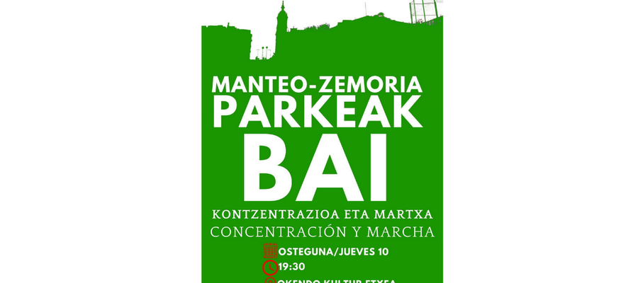 Kontzentrazioa eta martxa: MANTEO-ZEMORIA PARKEAK BAI (2023-08-10, 19:00)