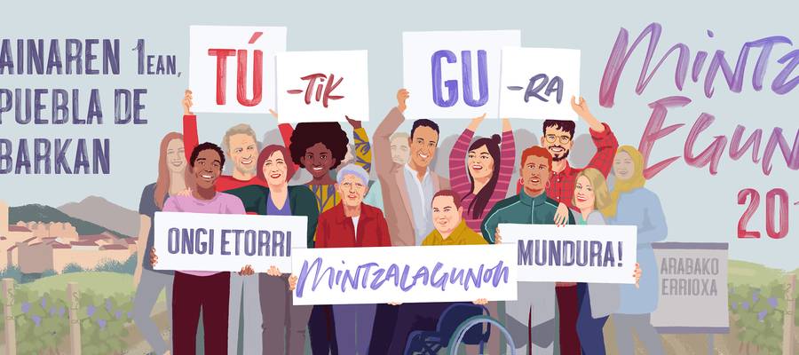 MINTZA EGUNA 2019 LAPUEBLA DE LABARKAN