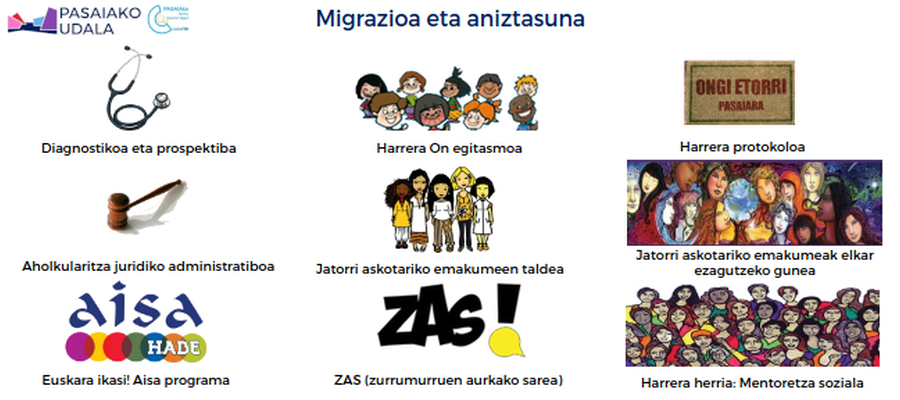 Migrazioa eta aniztasuna Pasaian