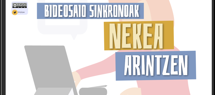 Online klaseetan nekea arintzeko jarraibideak