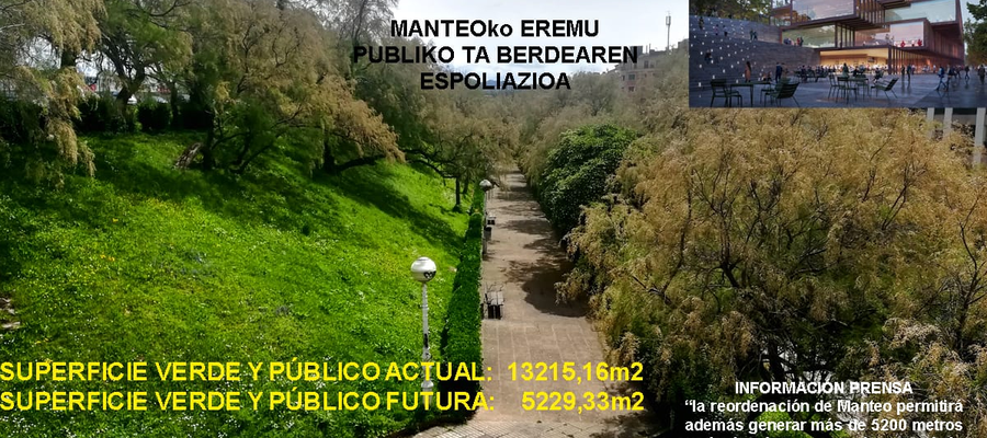 Alegaciones para no perder el patrimonio público de MANTEO