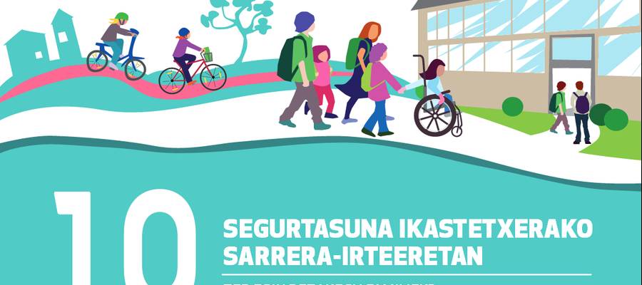 Segurtasuna ikastetxeko sarrera-irteeretan. Zer egin dezakegu familiek?