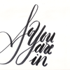 So you are in