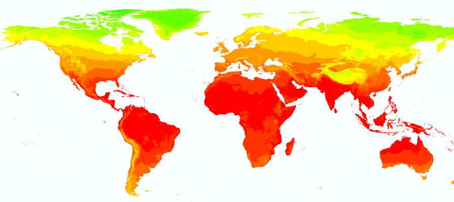 Lurraren bataz-besteko tenperatura historian zehar