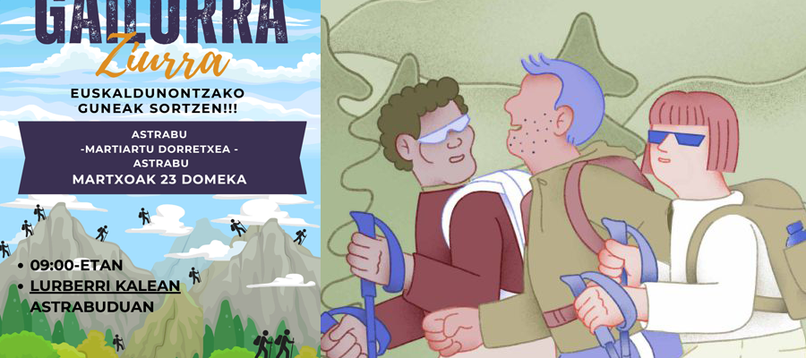 Mendi-irteera: martxoak 23 (Gailurra ziurra)