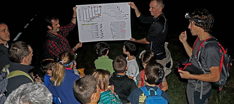 Natura ezagutzeko irteera arrakastatsuen ondoren igandean Intxortara