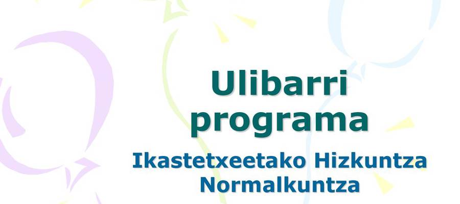 Hizkuntza normalkuntza proiektua 2022-2026